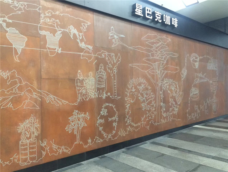 东丽耐候钢幕墙